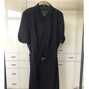 Akris Bergdorf Goodman Belted Dress